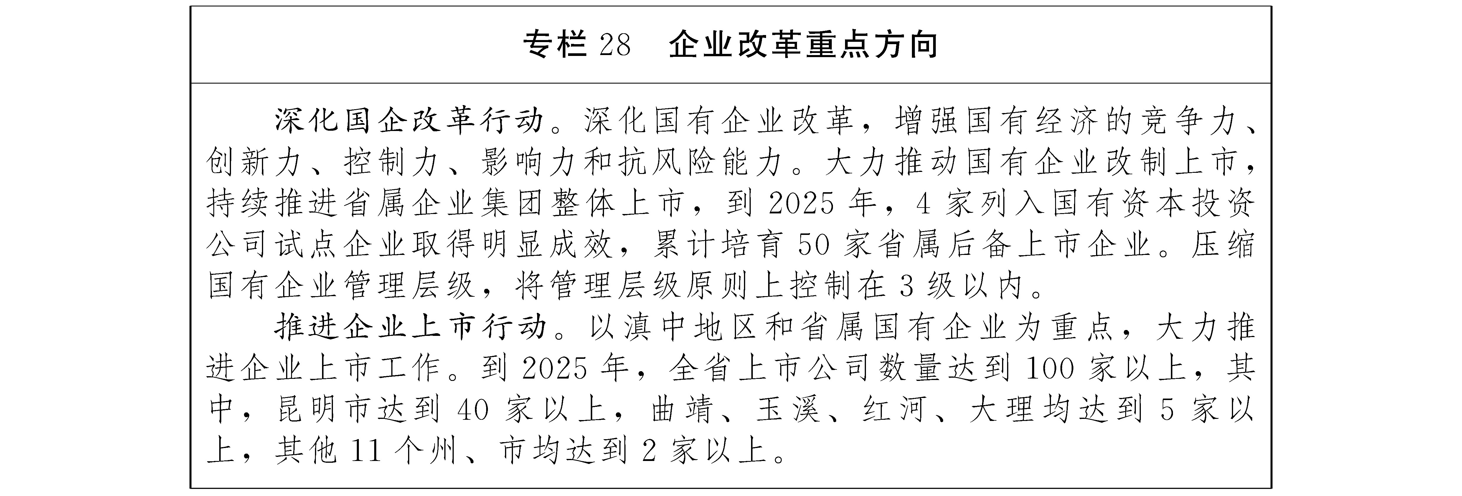 云南省人民政府关于印发云南省国民经济和社会发展第十四个五年规划和二〇三五年远景目标纲要的通知（云政发〔2021〕4号）20210208